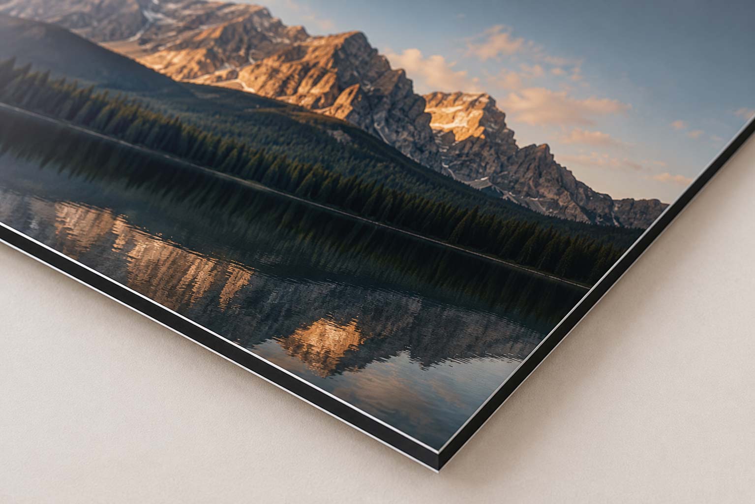 Alu-Dibond Wandbild mit hochwertigem Fotodruck